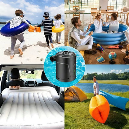 AirGo Pro™ – Bezprzewodowa Mini Pompka Elektryczna USB-C 2w1